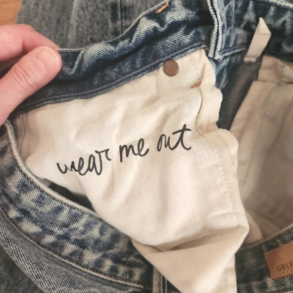 EUC GRLFRND Mica High-Rise Button Fly Jeans in Great Expectations, Size 27 - Picture 9 of 14